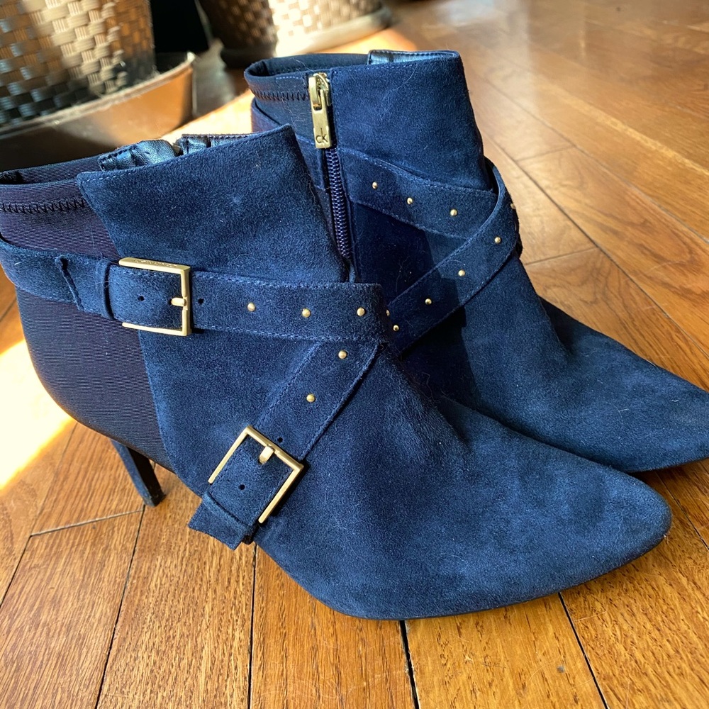 Calvin Klein booties. Size 8